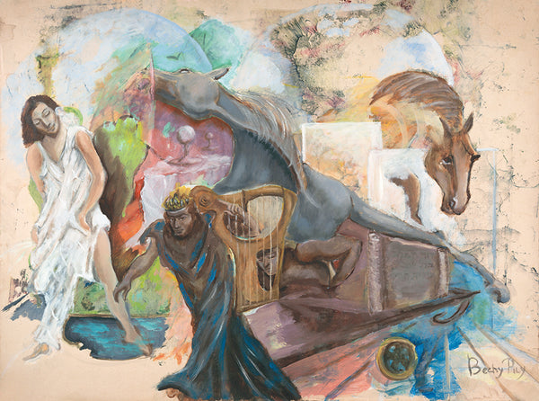 David and Bathsheba (Acrylic print)