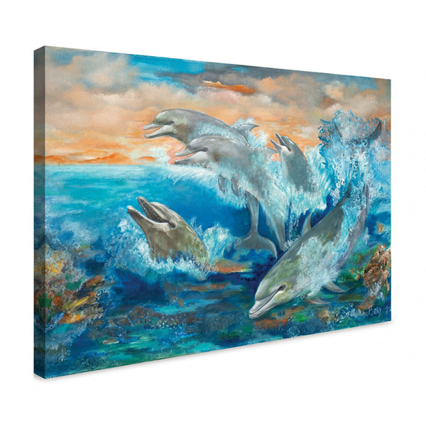 Dolphins at Play