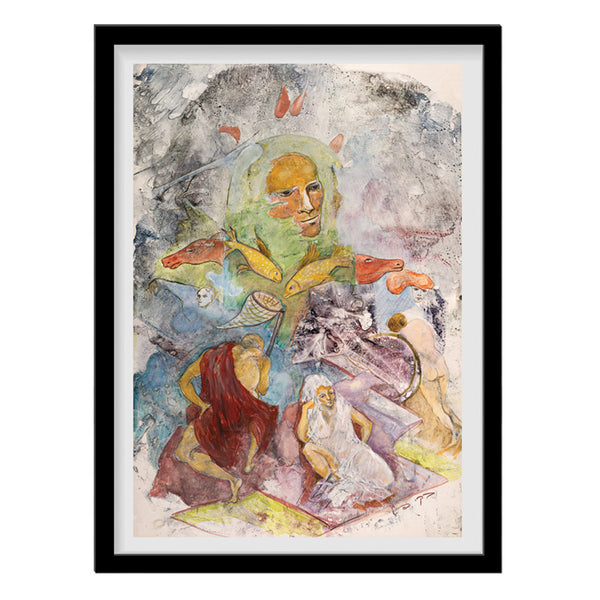 Traps (Framed print)